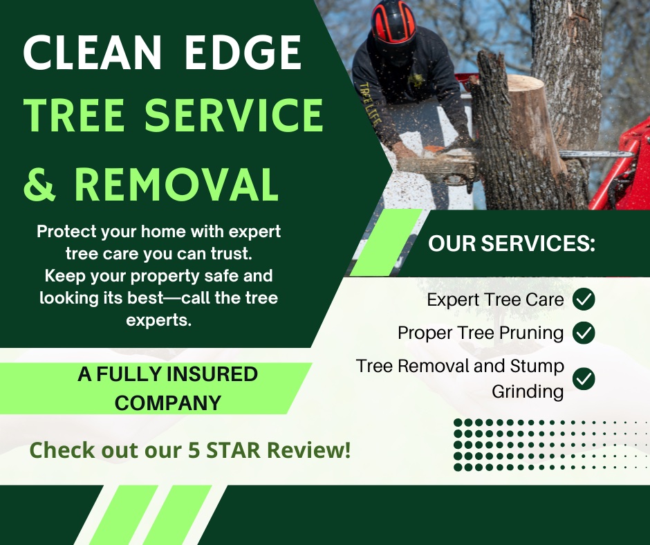 We are Clean Edge Tree Service & Removal - Serving Denton and beyond